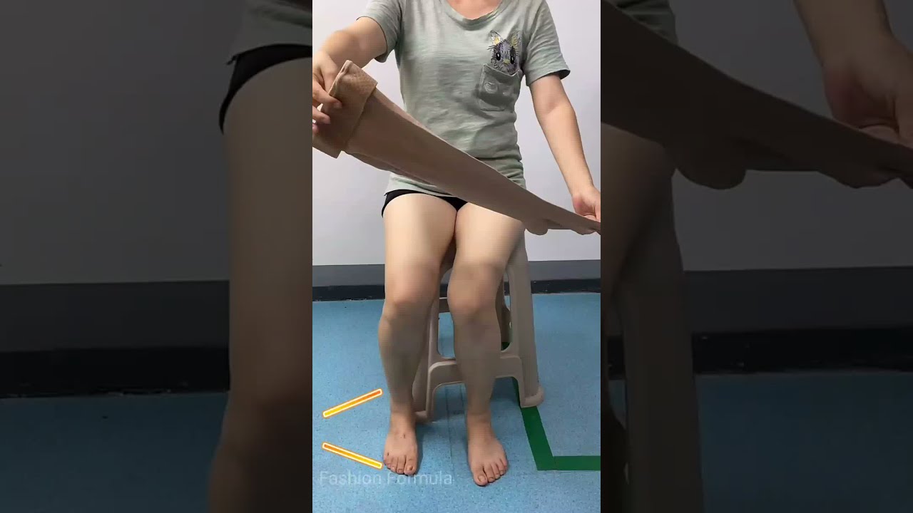 How to wear compression stockings