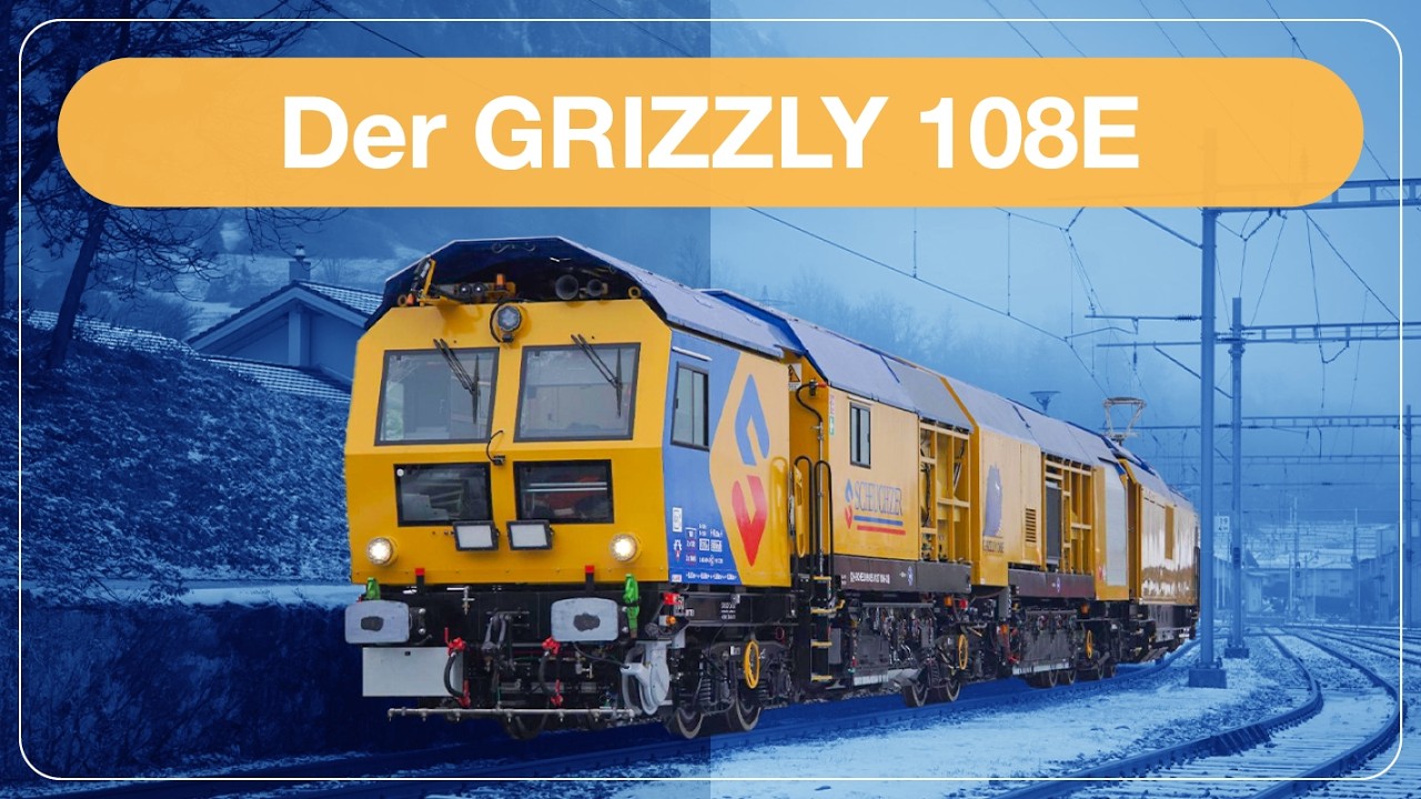 Der GRIZZLY 108E, der erste hybride Schleifzug – Rail One [S5-F05]