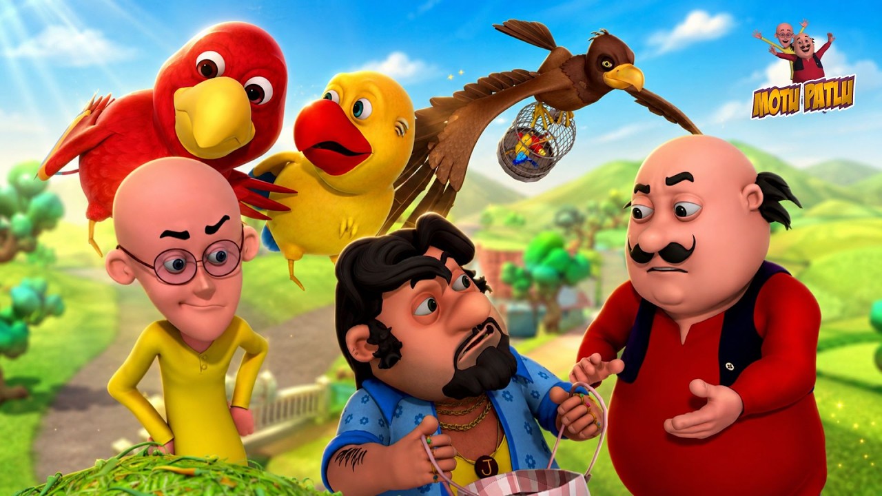 Motu Patlu और बोलने वाले तोते! | Motu Patlu | मोटू पतलू