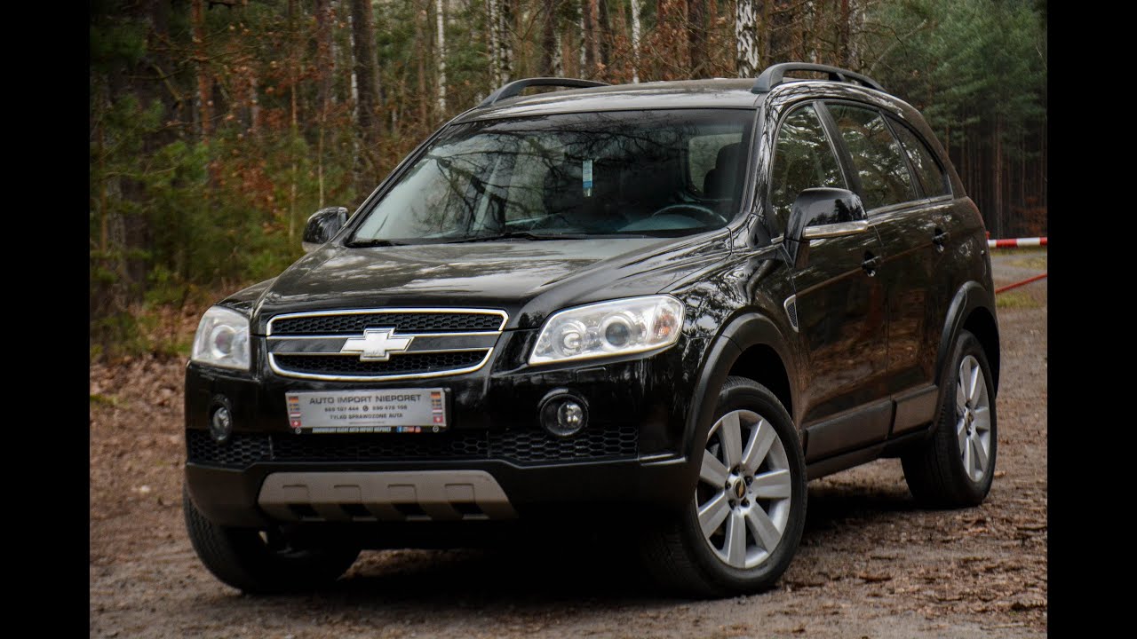 CHEVROLET CAPTIVA 4X4 7-OS 2006 3,2 V6 230KM AUTOMAT  Auto Import Nieporęt