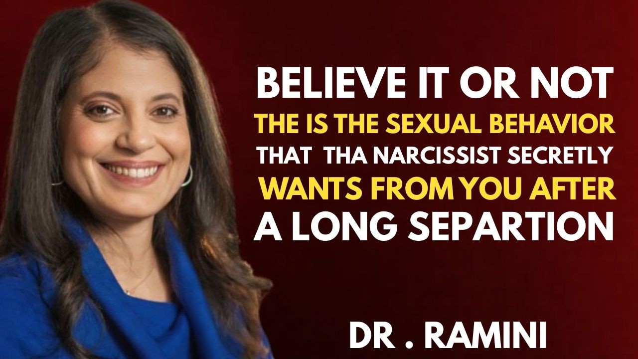 This is the sexual behavior that the narcissist secretly wants from you after a long separation.