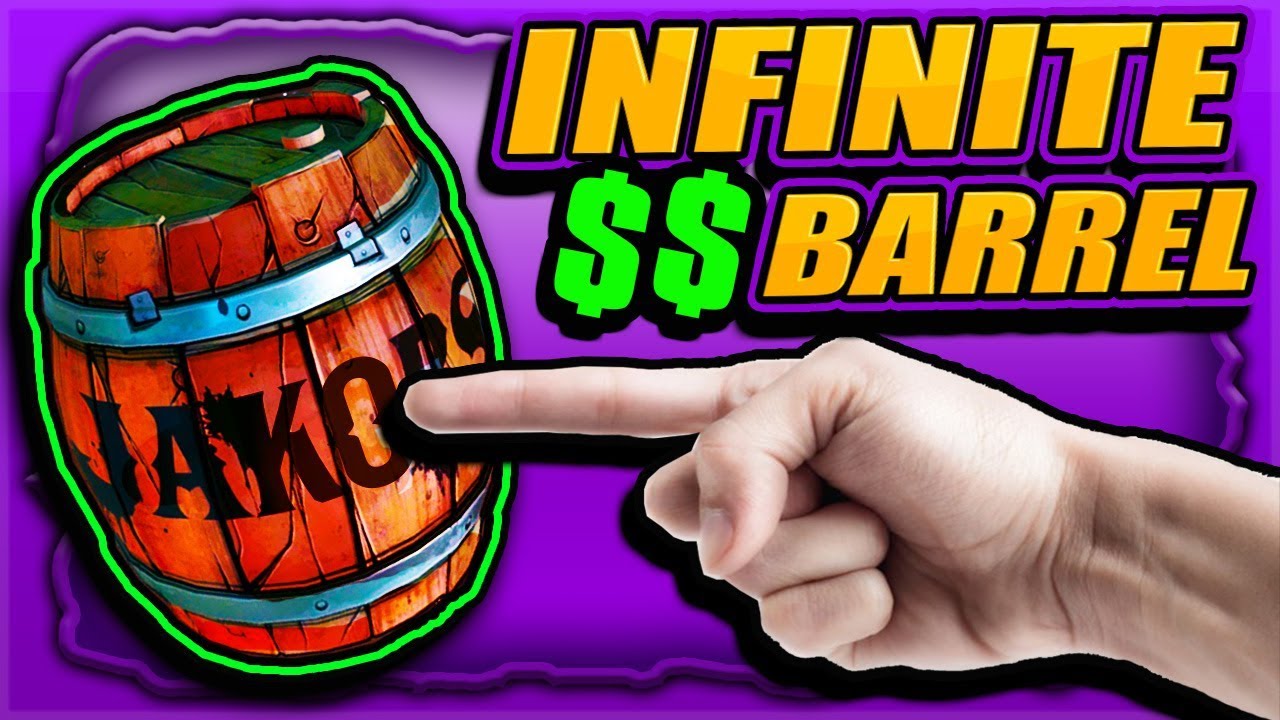SHOOT This BARREL For INFINITE MONEY (Never Stops Dumping Money) Millions in Minutes - BORDERLANDS 3