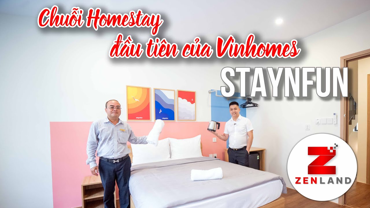 Những hình ảnh đầu tiên về Chuỗi homestay Staynfun của chủ đầu tư Vinhomes tại Vinhomes Ocean Park 2