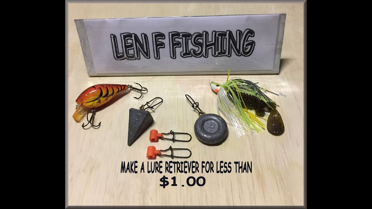 Make a lure retriever for less than $1.00