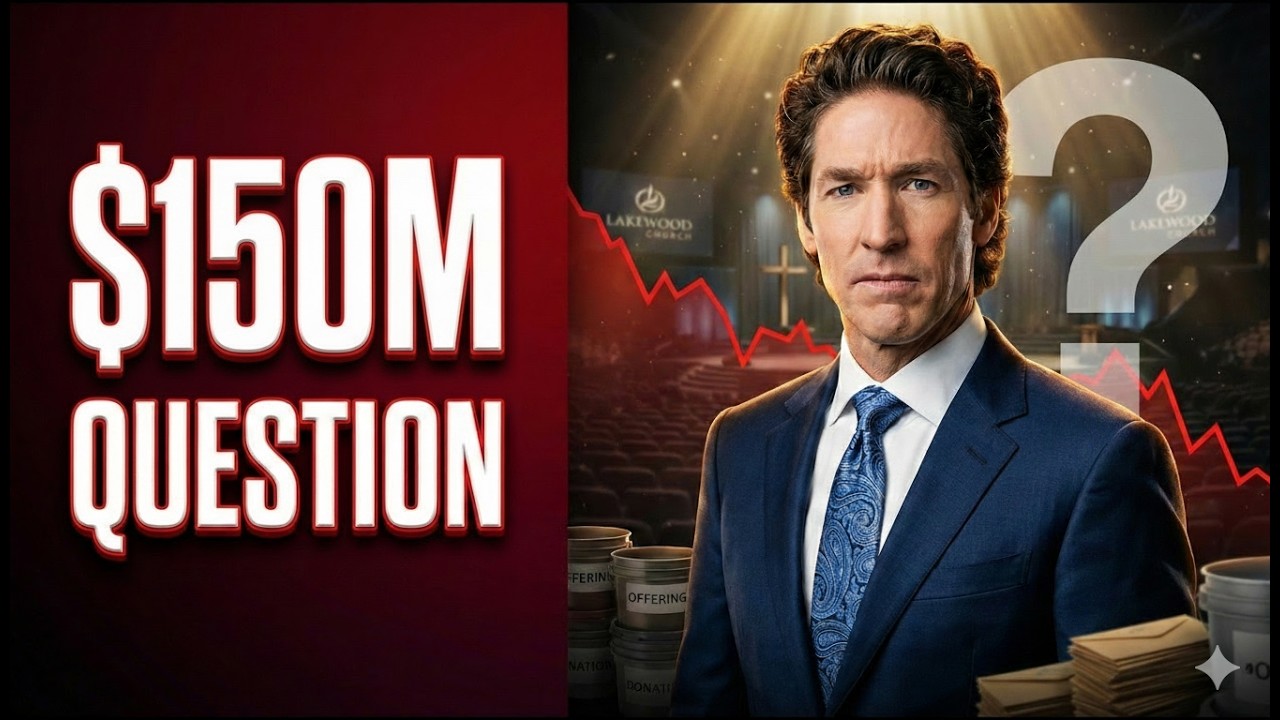 Why Joel Osteen Can't Explain Where $150 Million In Donations Dissapeared To