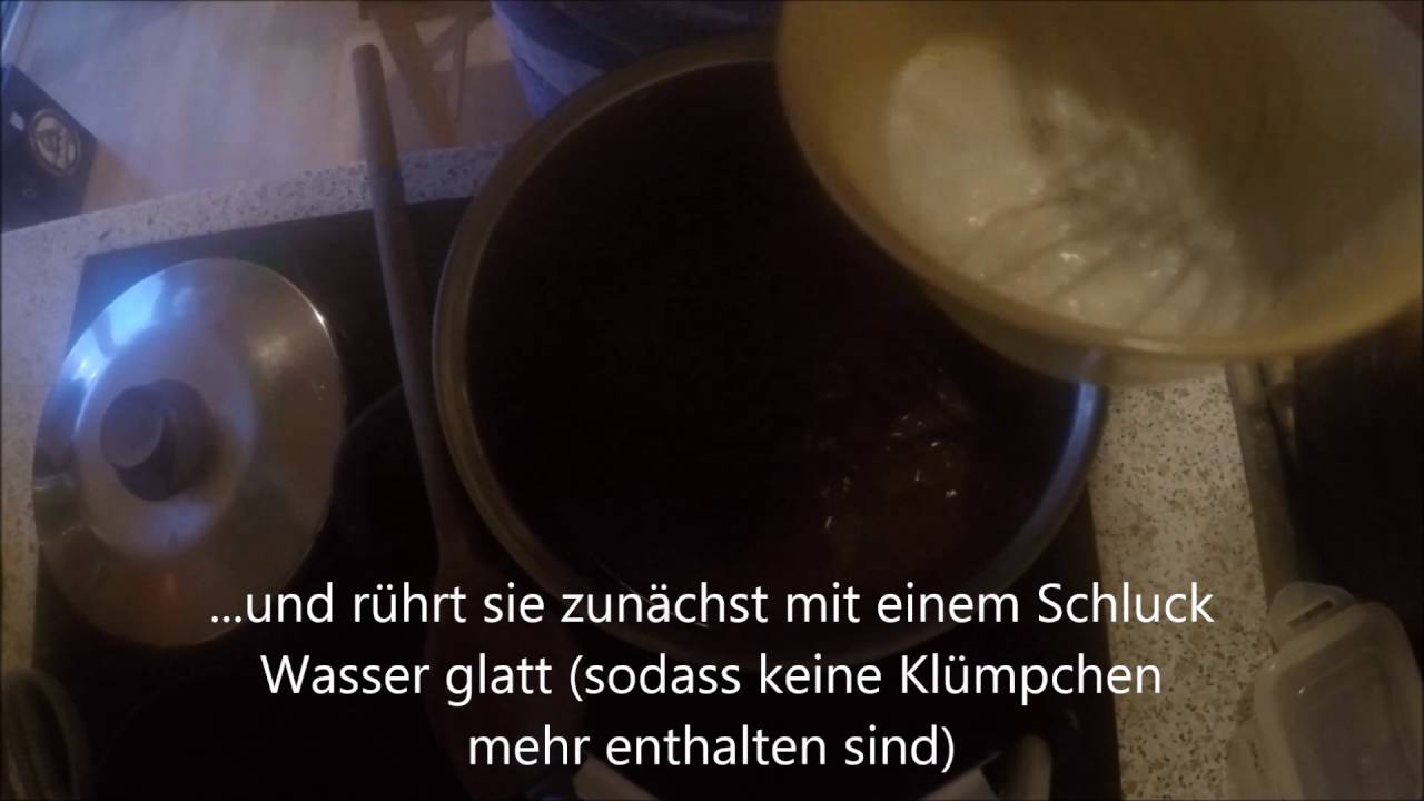Suppen und So&szlig;en andicken mit St&auml;rke