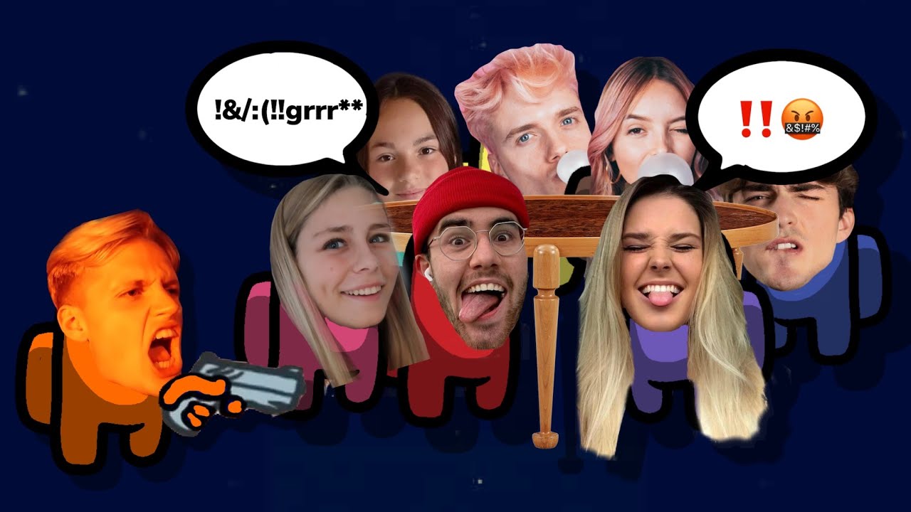 deze discussie liep uit de hand...-AMONG US met Jonatan Medart, Jaël Ost, Steffi Mercie,...