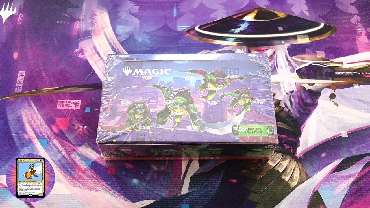 Взлом бустеров MTG Ninja Turtles!