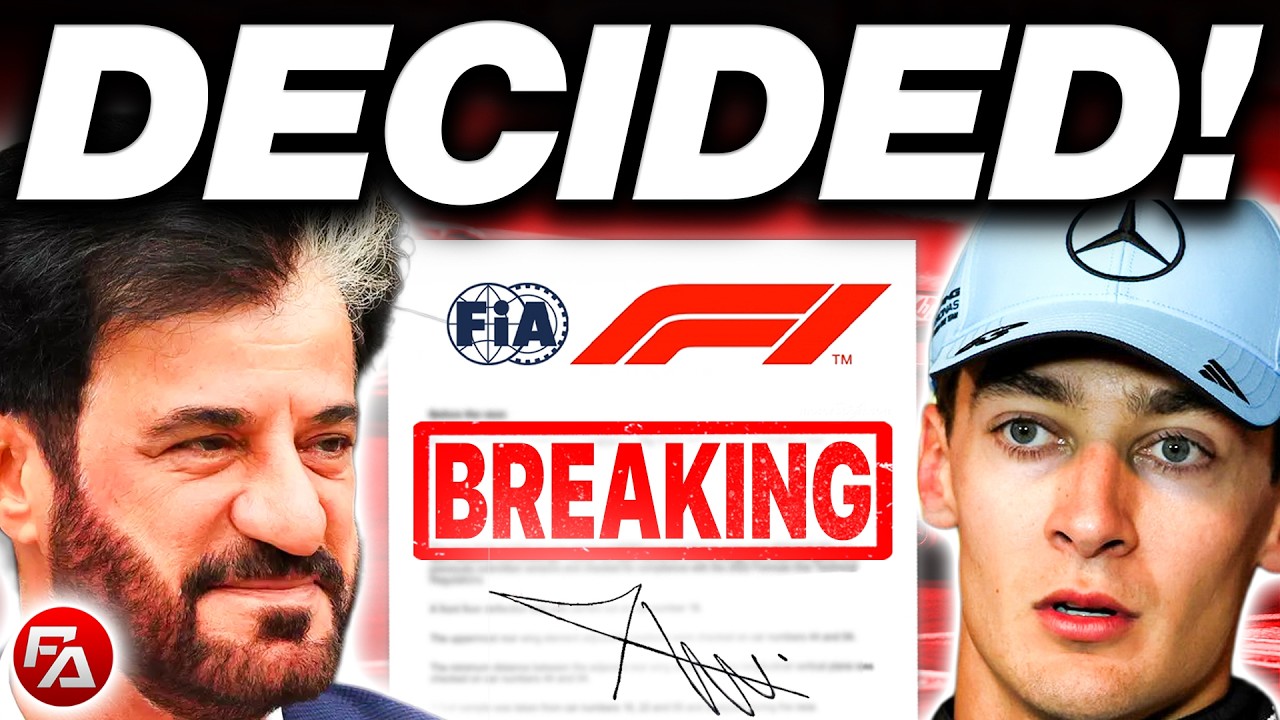 FIA Just RELEASED a HUGE STATEMENT on Mercedes' ILLEGAL Front Wing!