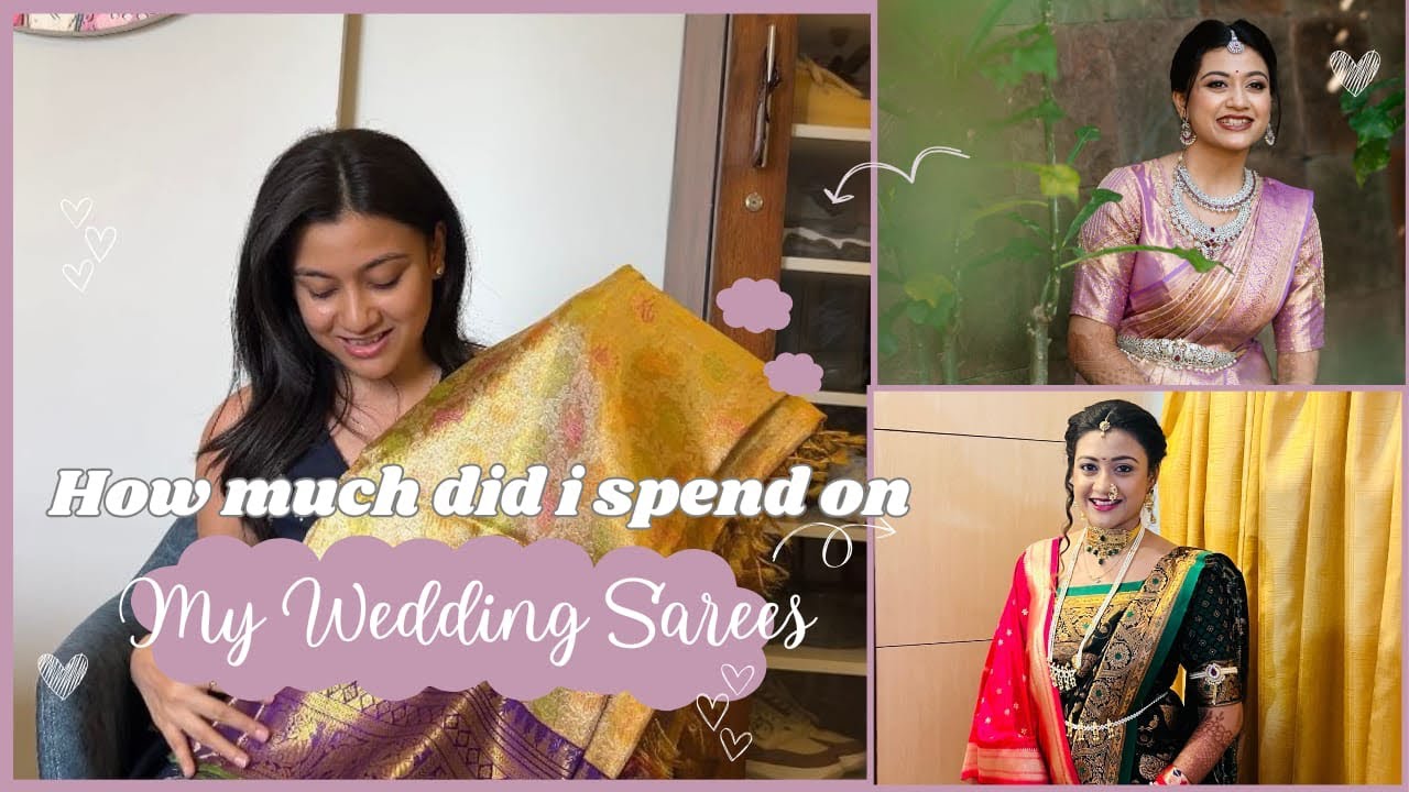 Wedding Sarees Shopping - Cost, Location & Gappa ❤️ In Marathi ✨