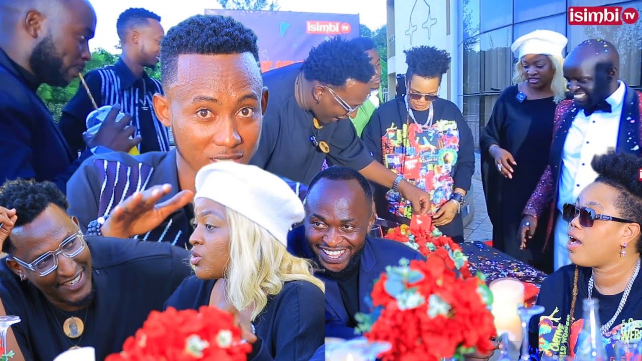 JUNIOR GITI, BRIANNE, M IRENE, KIBONKE🤣GAHONGAYIRE bamuserereje mu kwishimira MILIYONI ya ISIMBI TV