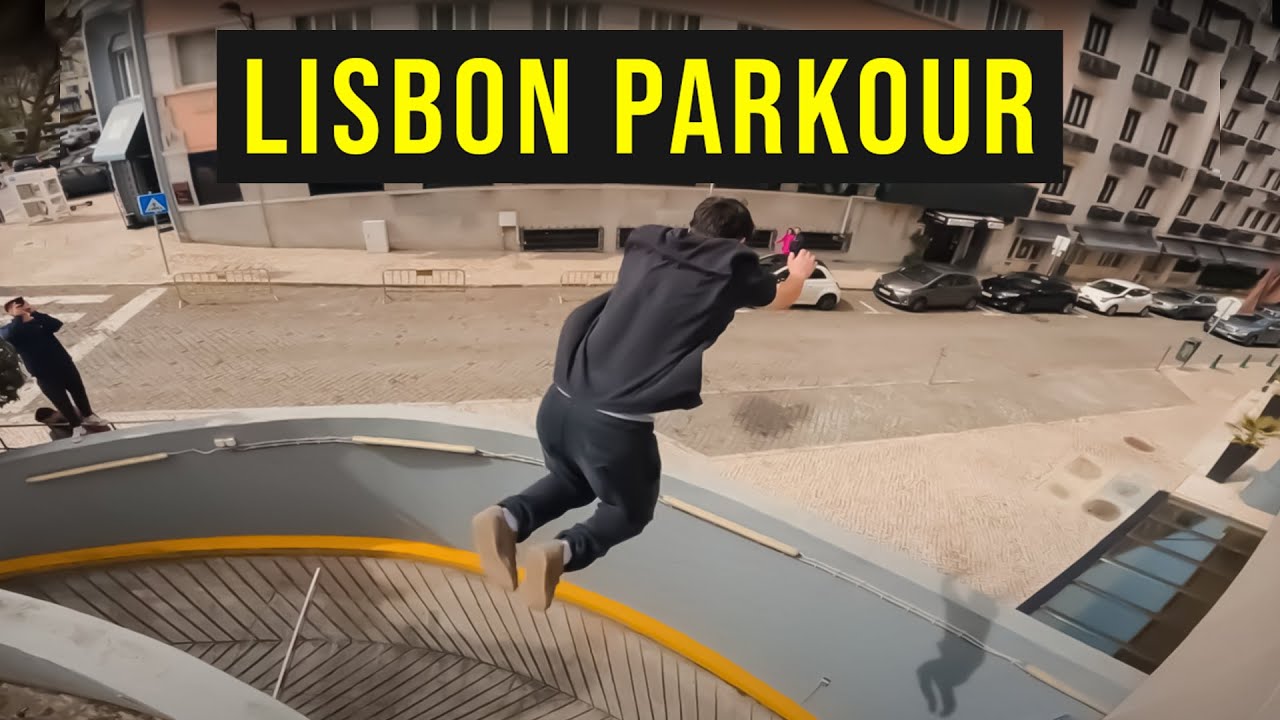 PARKOUR Street Tour In Lisbon - [E-Scooter]