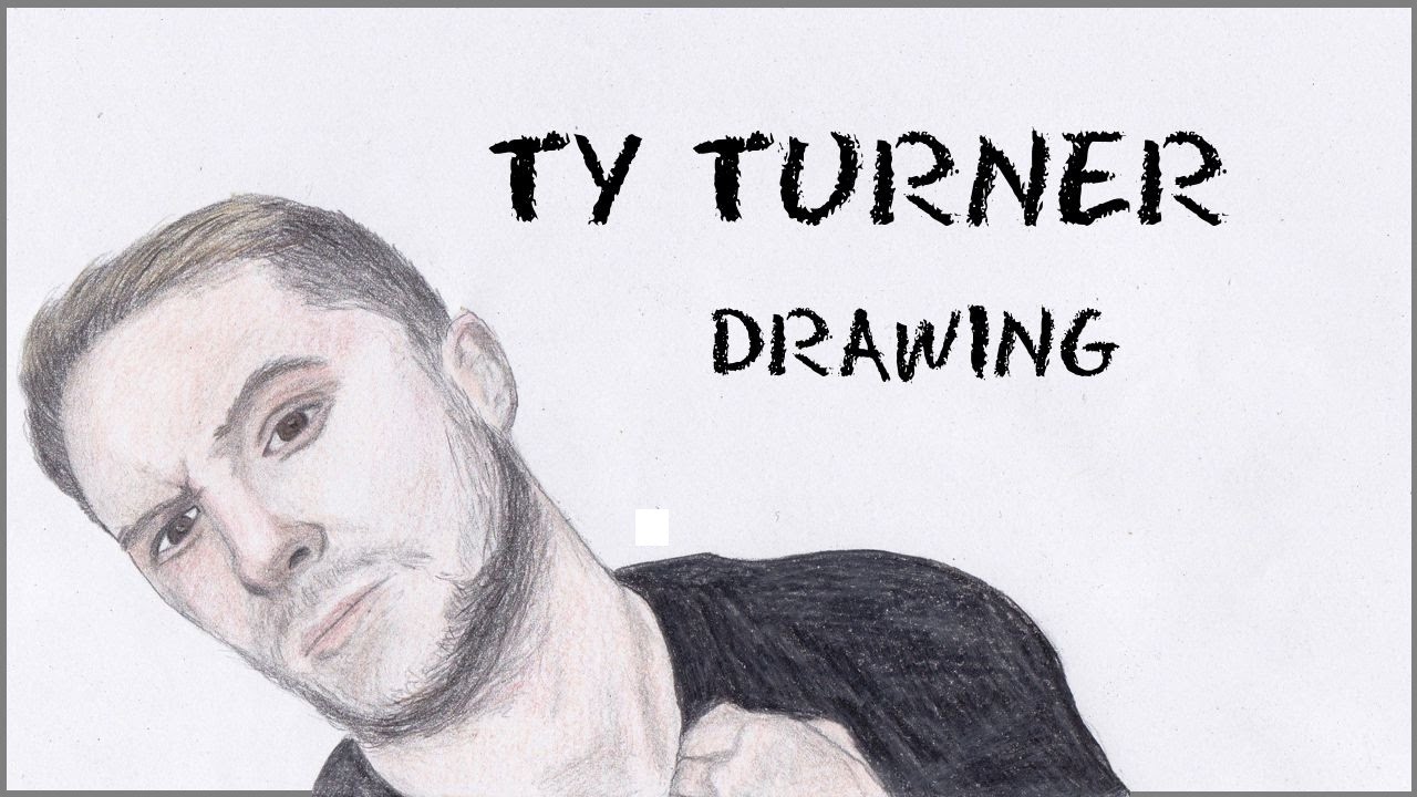 Ty Turner | realistic colored pencil portrait