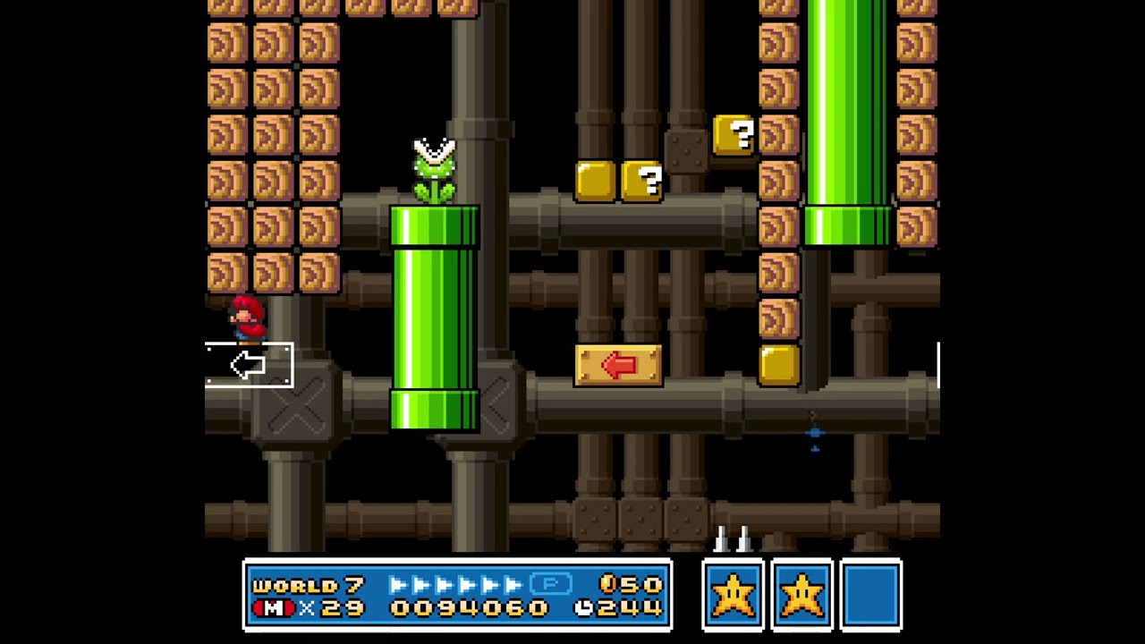 7-6 | Super Mario All-Stars (SMB3 with Hack)