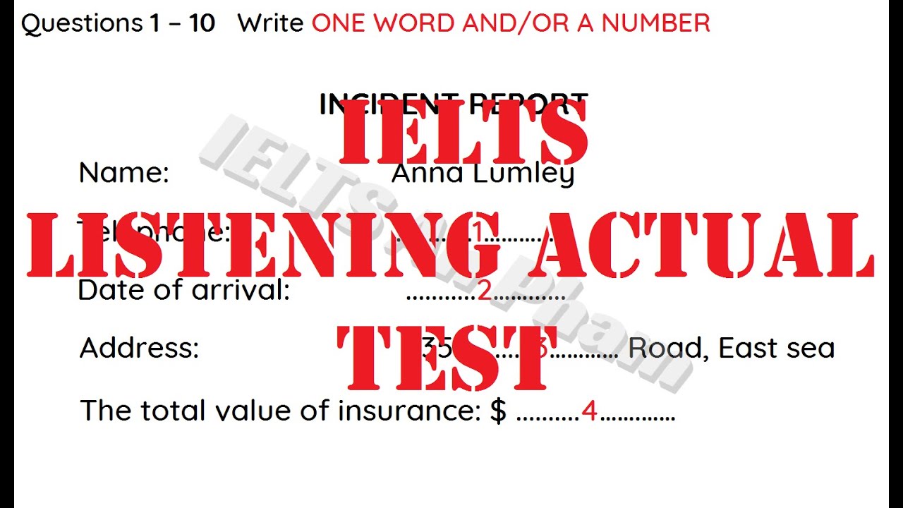 IELTS Listening Actual Test 2024 // Test 6 (With Answers)