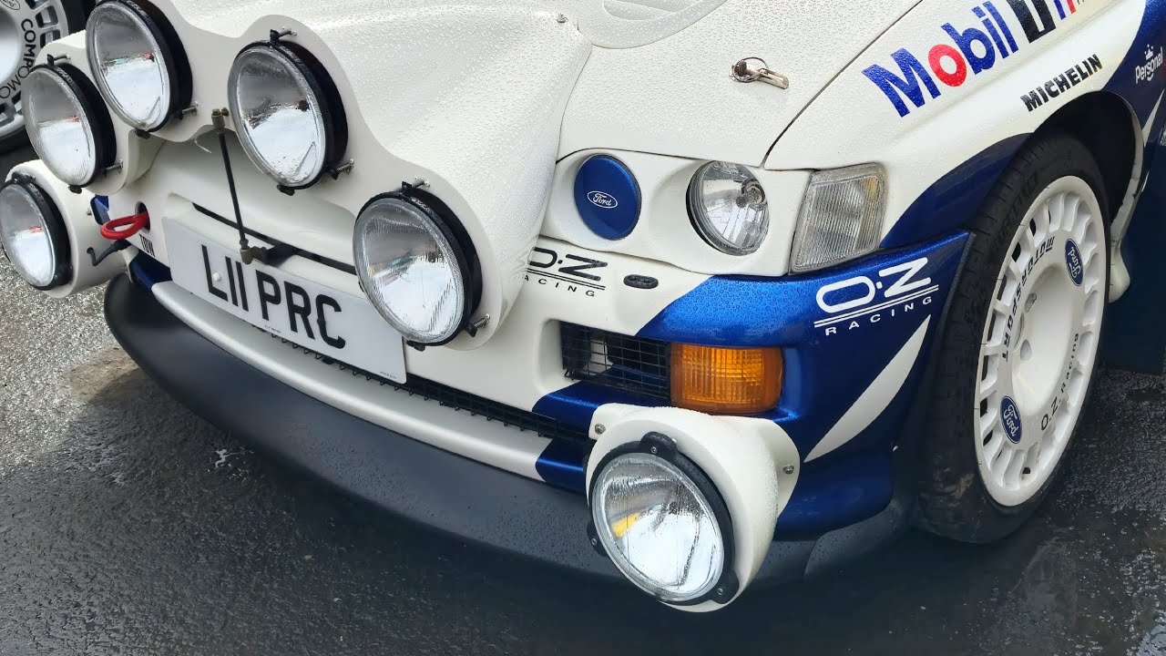 Mark McClelland 1993 Group N Ford Escort RS Cosworth Rally Car L11 PRC 13th April 2025