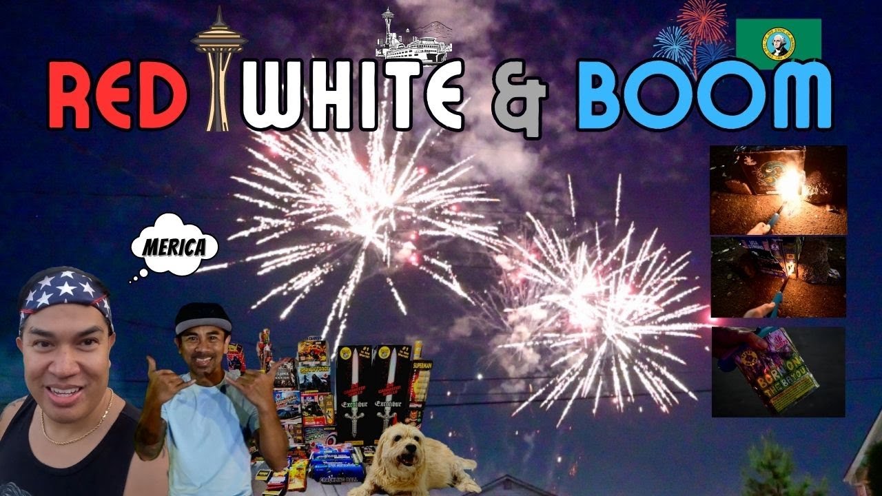 Explosive Fun in Seattle Lighting Up the Sky- 4th of July Fireworks! 2023 4K 🇺🇸