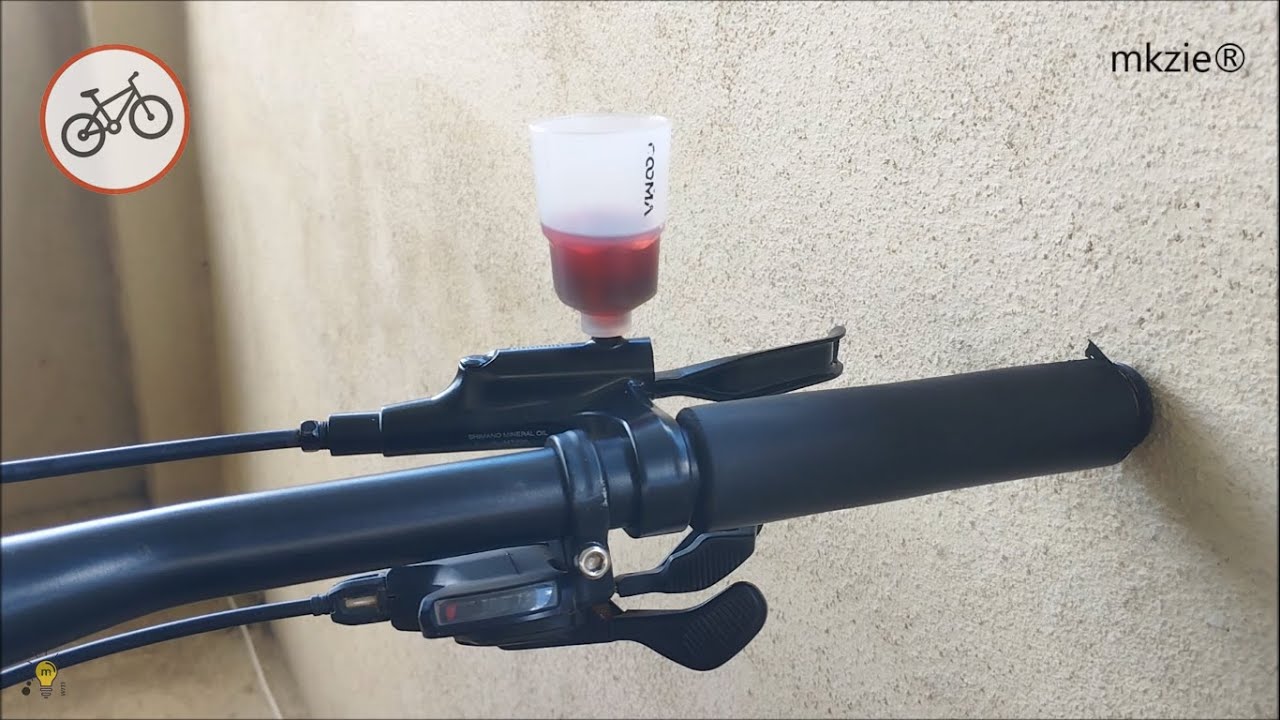 Troca da manete + Sangria freio hidráulico Shimano MT200 - Bom e barato