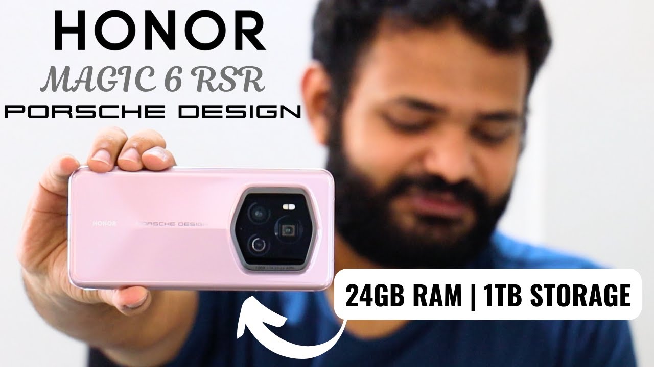 HONOR Magic 6 RSR Porsche Design Unboxing & First Boot-up | Fastest Smartphone ever made by Man.