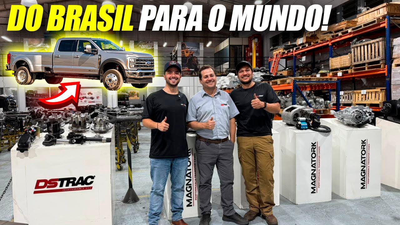 SABIA QUE A FORD F-550 AMERICANA USA EIXO DSTRAC FABRICADO NO BRASIL?