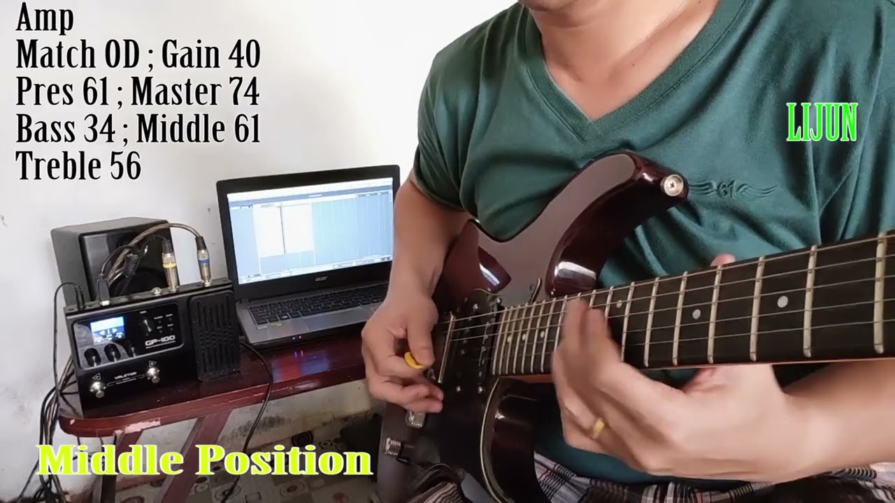 VALETON GP 100 PRESET | YAMAHA PASIFICA 612VIIFM | IRENIUS LIJUN PRATAMA