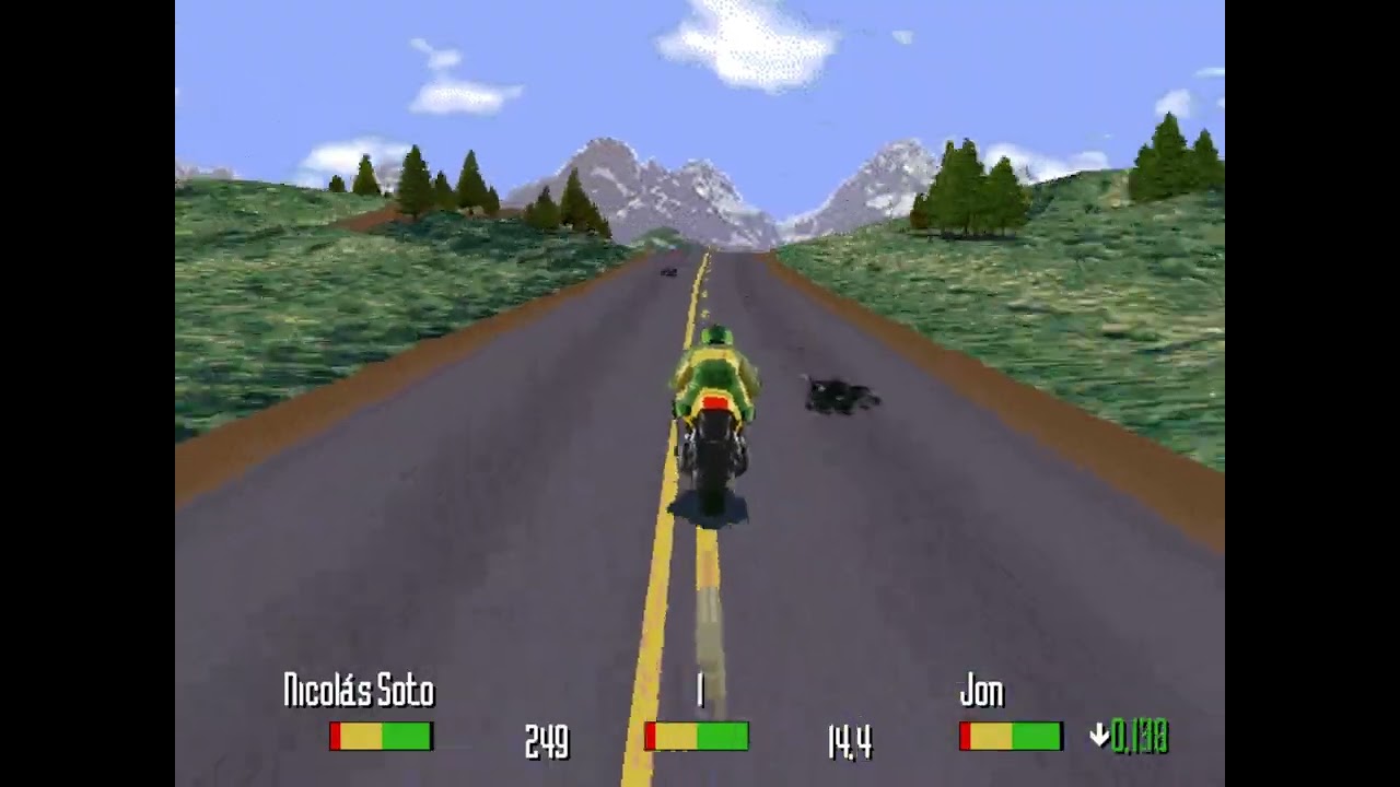 Road Rash | Sierra Nevada on Level 5 with the DMG M10 (Boost with the brake)