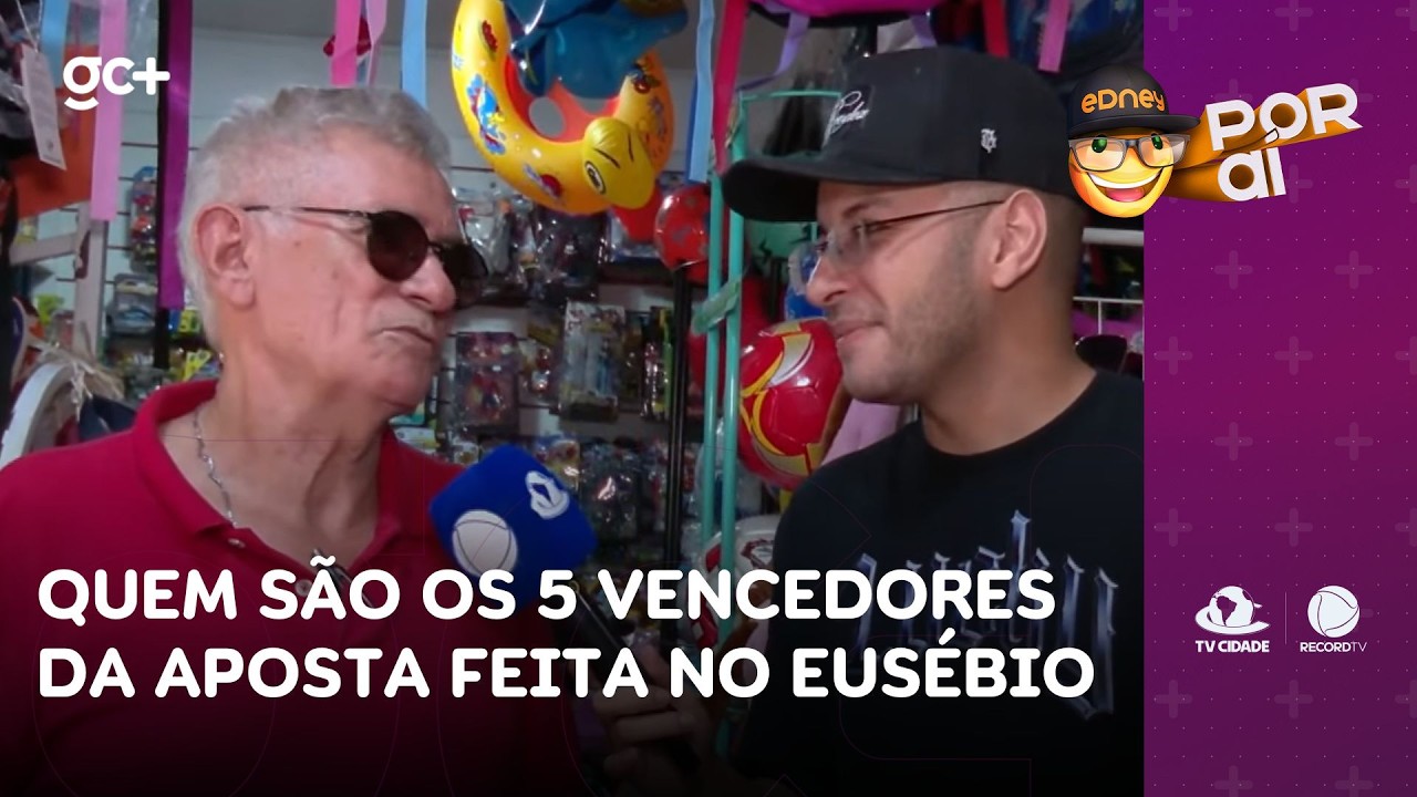 Edney tenta descobrir quem são os 5 vencedores da aposta feita no Eusébio | Balanço Geral CE Manhã