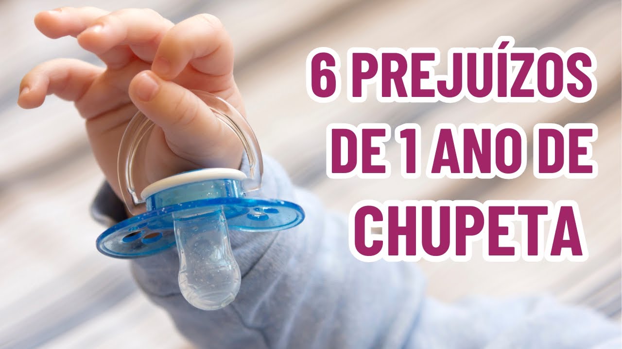 6 CONSEQUÊNCIAS DO USO DE CHUPETAS POR 1 ANO