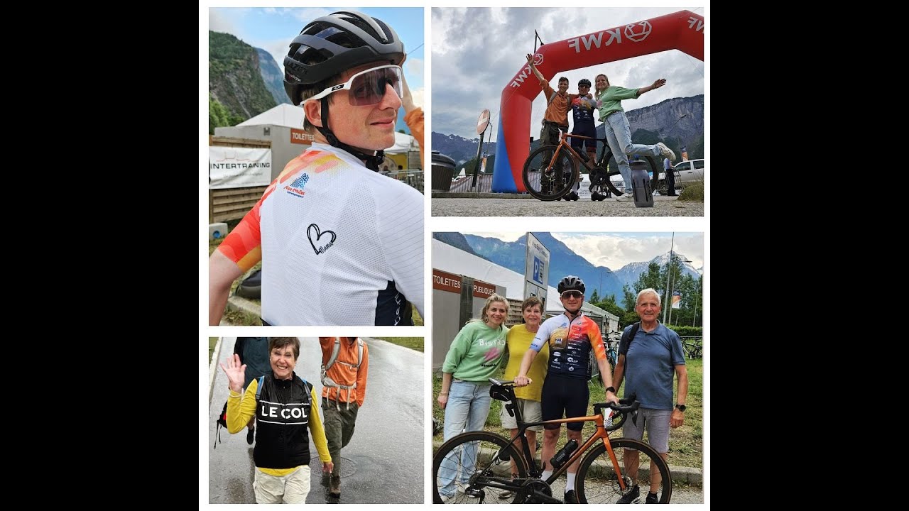Alpe d'HuZes 2024 Eerste klim volledig.