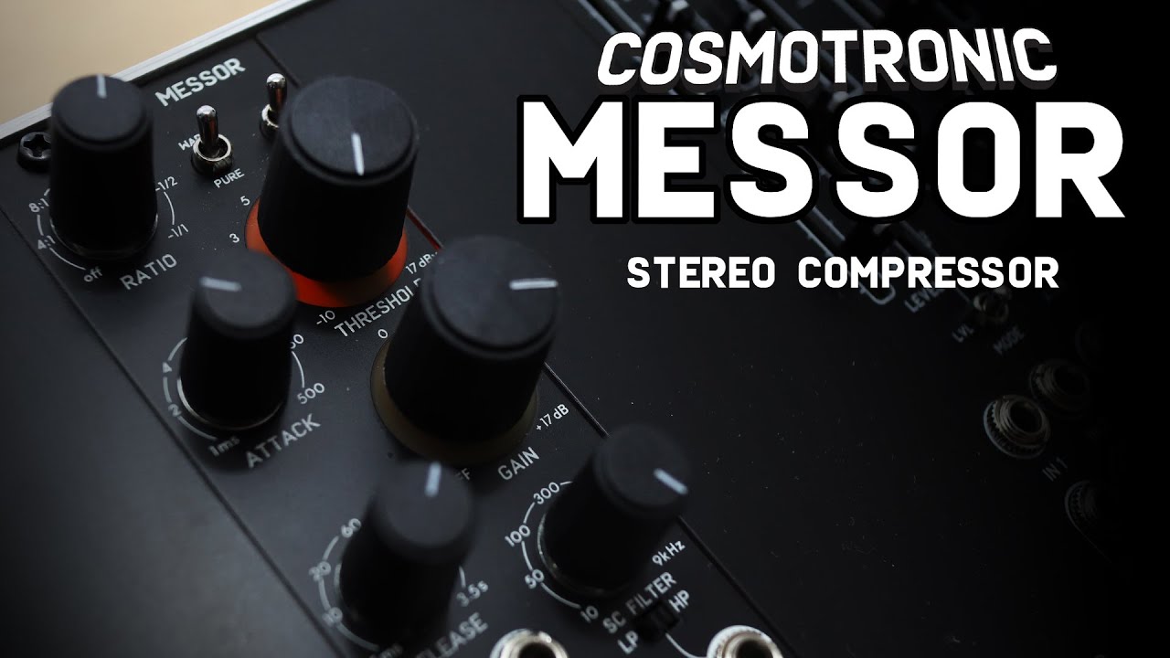 Cosmotronic Messor - stereo compressor demo