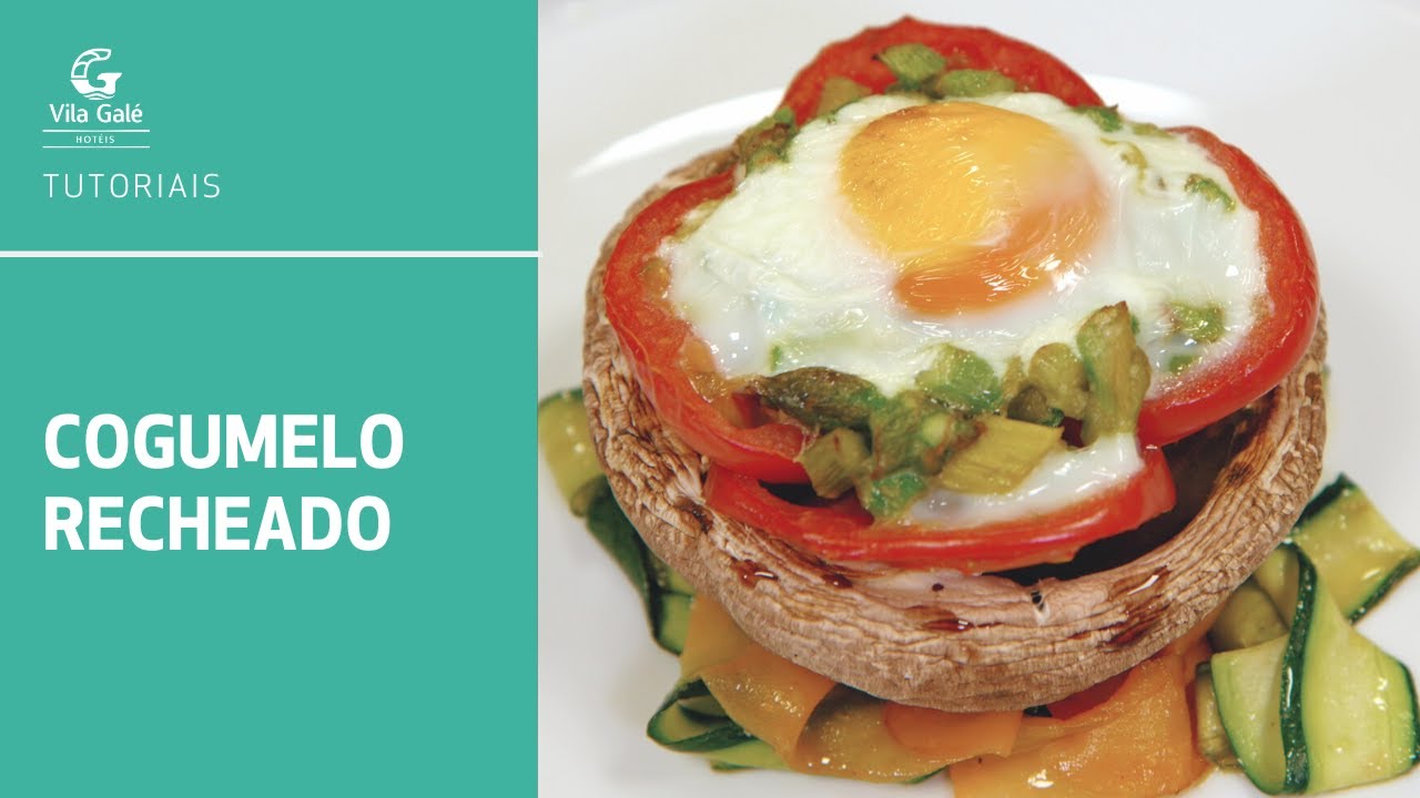 Como fazer Cogumelos Portobello Recheados - Tutoriais Vila Galé