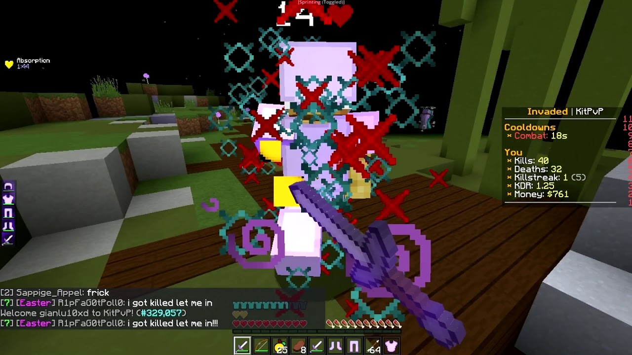 [Invaded Lands] Destroying Players in KitPvP