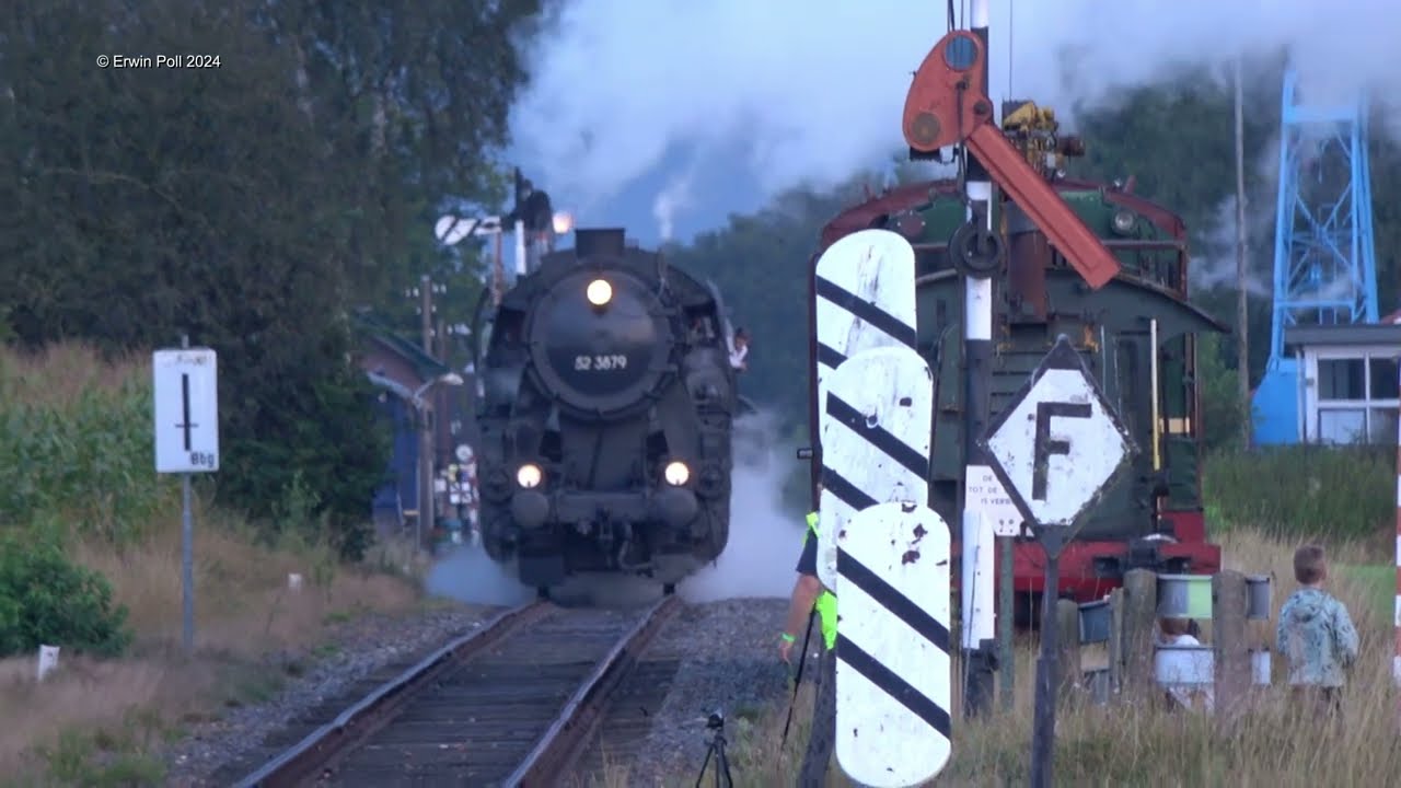 Steamtrains&Locomotive's Back In Time Festival De Veluwsche Stoomtrein Maatschappij VSM 9 sept 2024