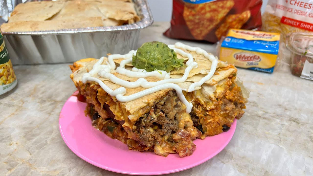 Meat Doritos Bake