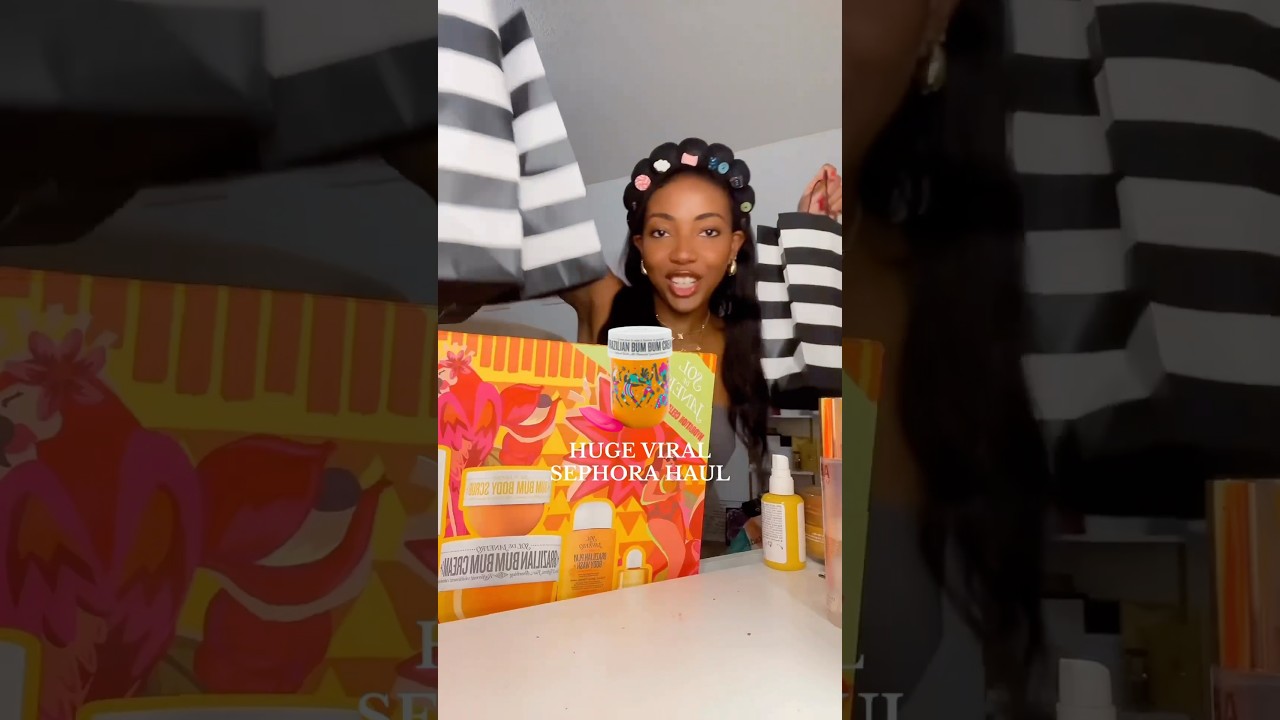HUGE VIRAL SEPHORA HAUL! ✨🪩 #preppyyyy #preppyproducts #skincareproducts #makeup #skincareobsession