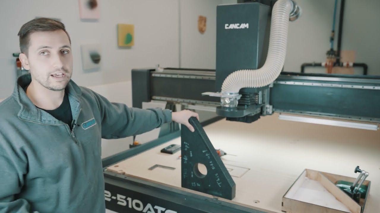 CanCam C2 gantry squaring - CNC router