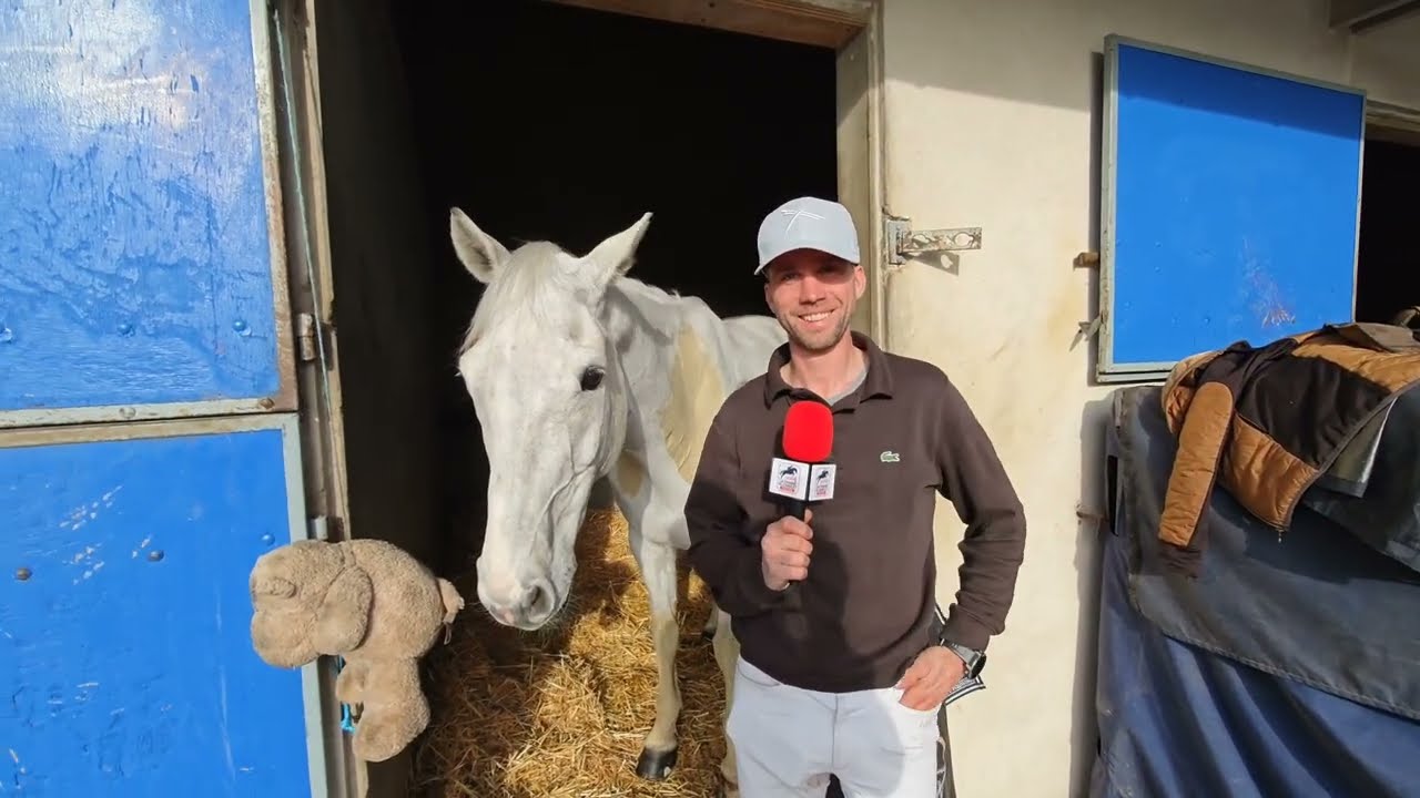 Alexis Goury conserve la tête après le cross. Grand National de Saumur 2026