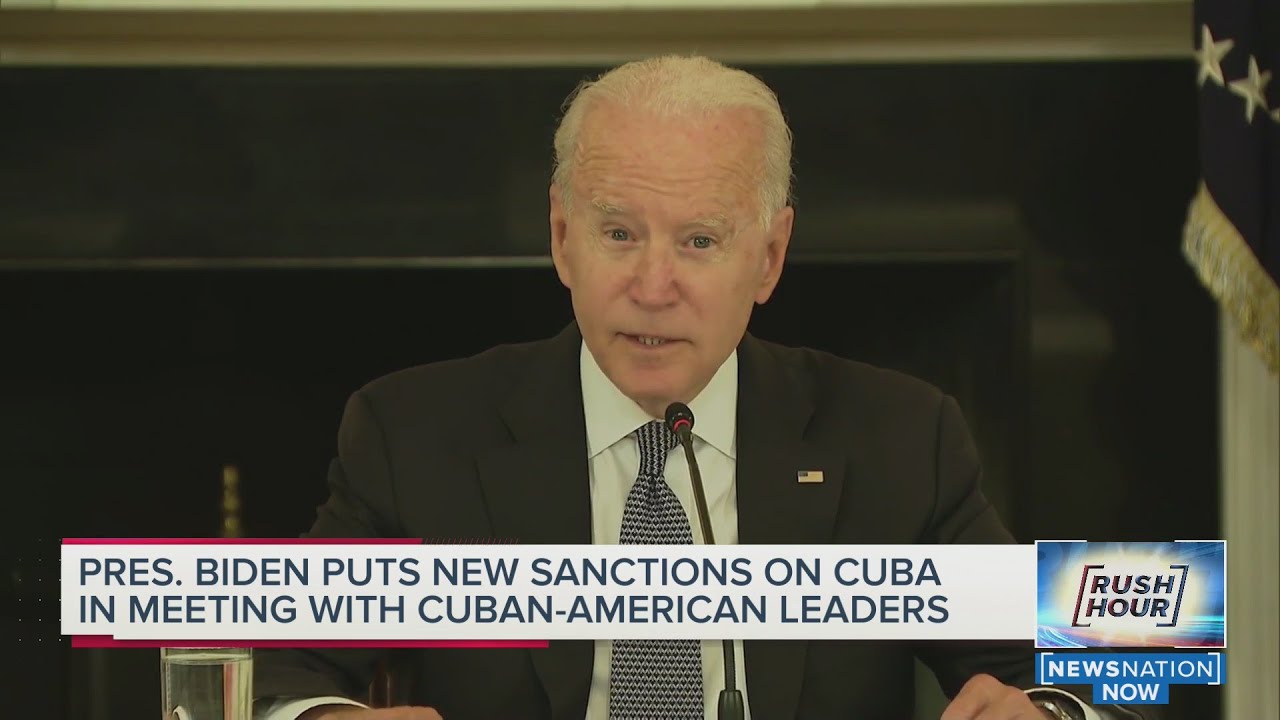 US readies new Cuba sanctions as Biden meets Cuban-Americans