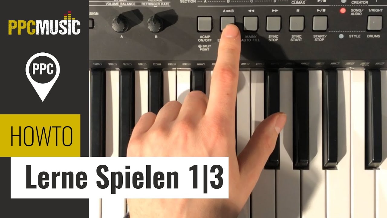 HOWTO | YAMAHA Keys mit Jens 1/3