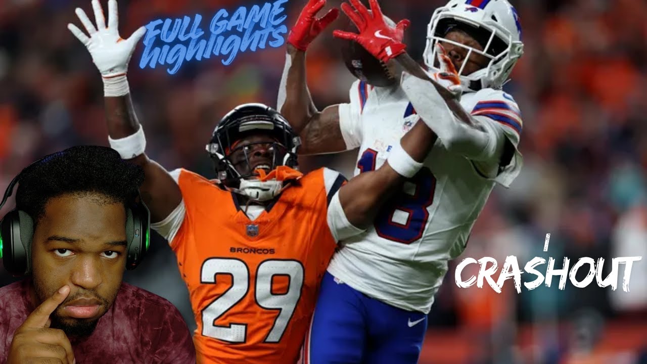I CRASHED OUT Buffalo Bills vs. Denver Broncos Game Highlights | NFL 2025 Season Divisional