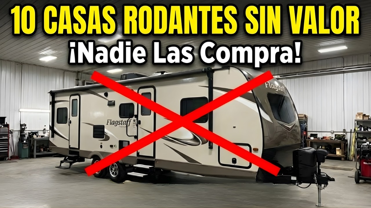 10 AUTOCARAVANAS SIN VALOR que Nadie Está Comprando! - Los Concesionarios Advierten: 