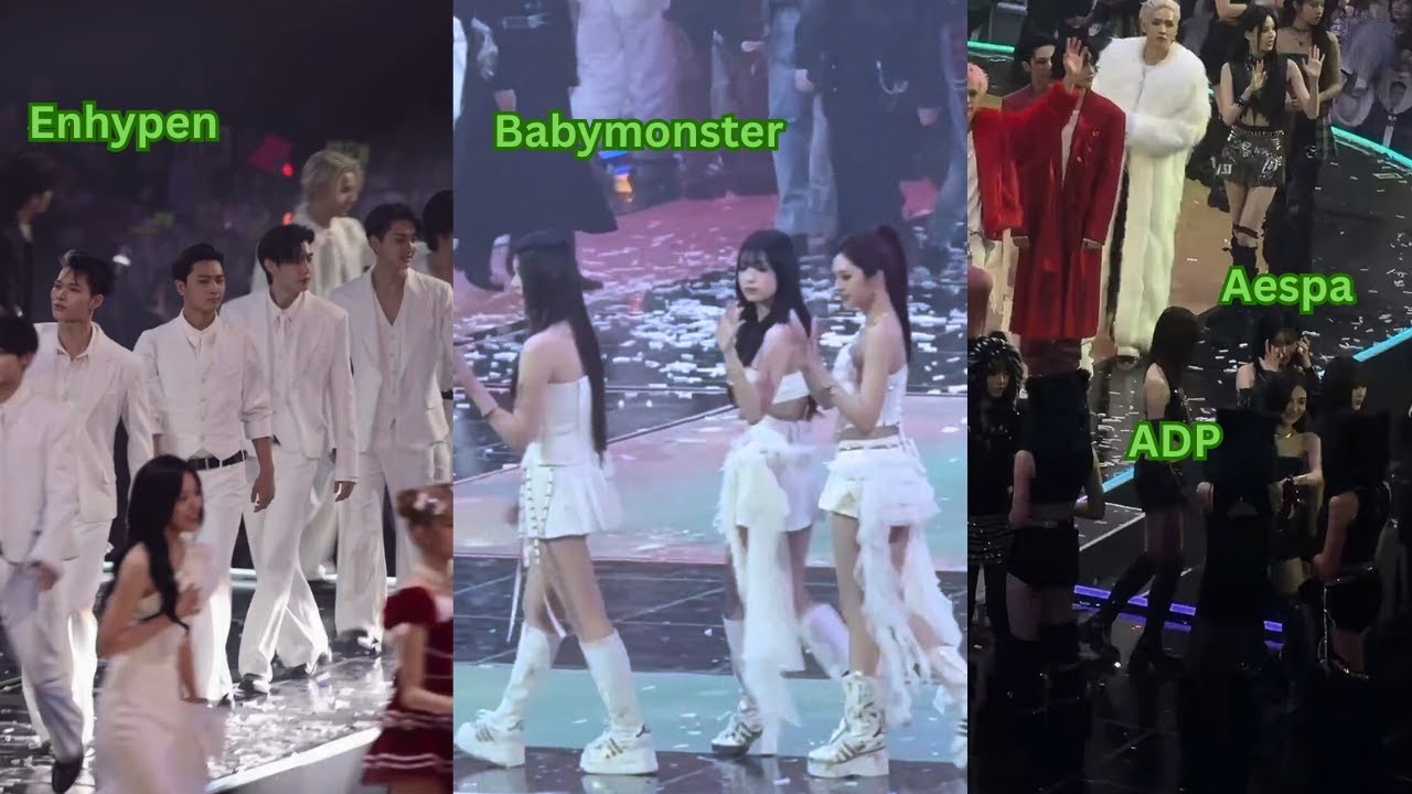 Idols Interaction At Enhypen, Babymonster, Aespa And More SBS Gayo Daejeon 2025