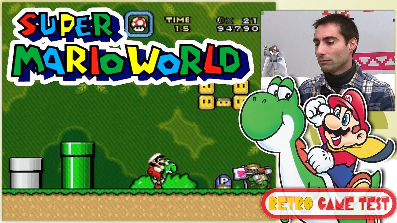 Super Mario World "Super Nintendo" Retro Game Test - REVIEW fr vf