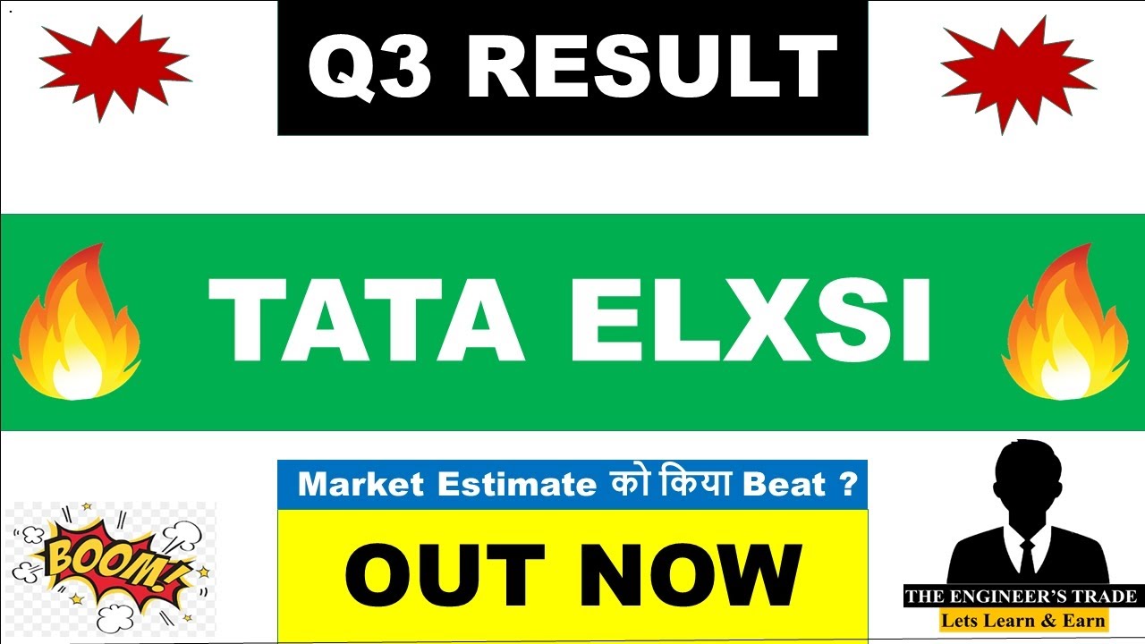Tata Elxsi Q3 Results 2026 | Tata Elxsi Results Today | Tata Elxsi Share Latest News 