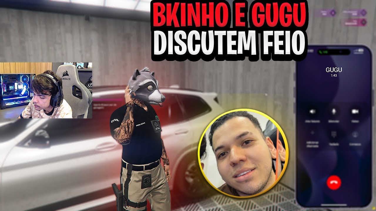 BKINHO E GUGU DISCUTEM FEIO 😱 | HYPE RP | GTA RP |   🇹🇷