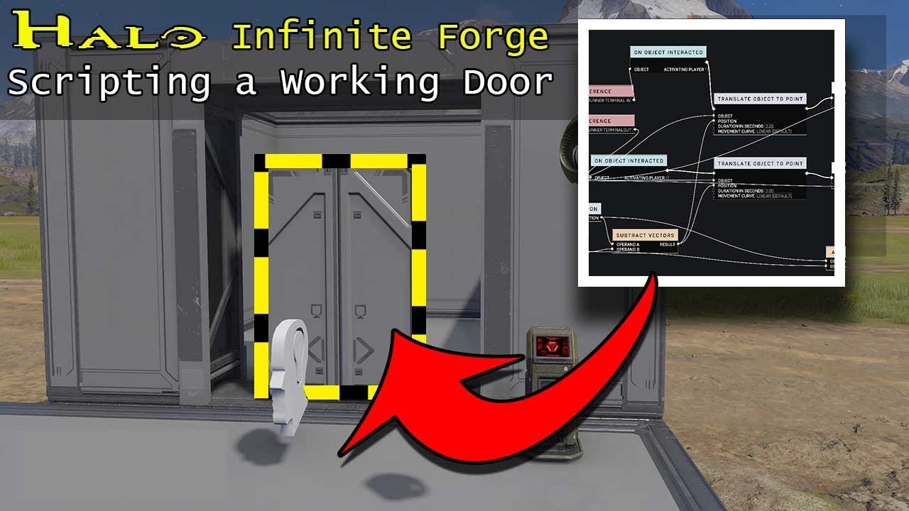How to Script a Door in Halo Infinite | Halo Infinite Forge Scripting