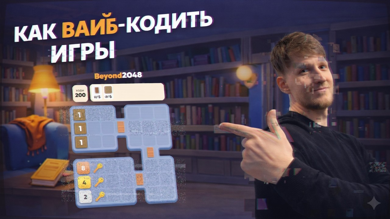 Как я завайбкодил игру за пол дня