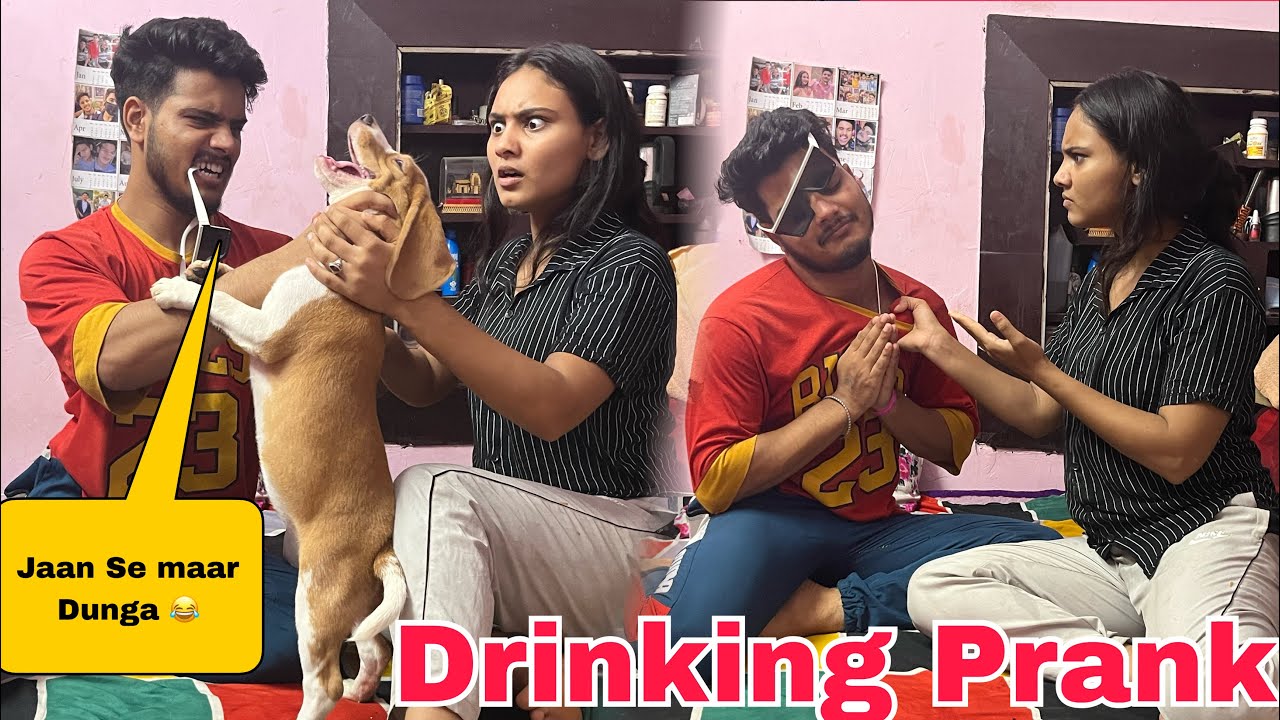 Drinking prank with sister 😂🤣😆 | delhi | Ritik Entertainment |