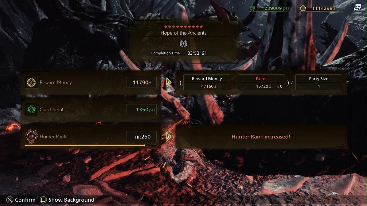 Monster Hunter Wilds 10 star Zo Shia 4 Min hunt?