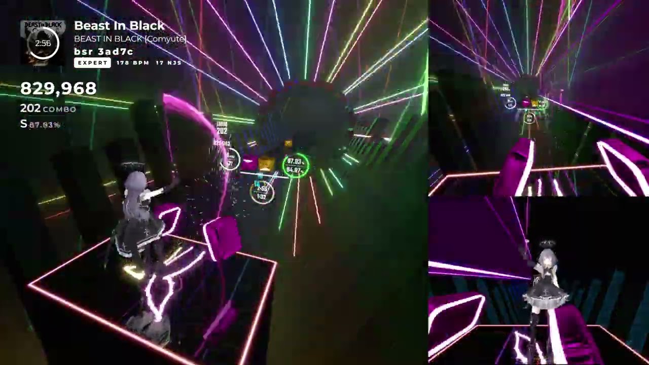 【BeatSaber】BEAST IN BLACK_Beast In Black【expert】